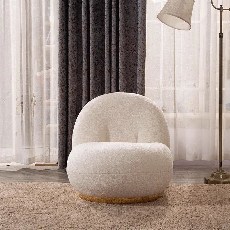 Athena Nordic Light Luxury Curved Sofa