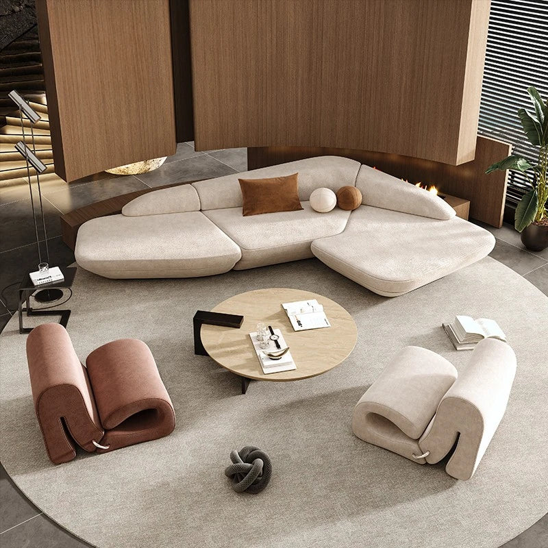 Maison Geometric Sectional Sofa - Luxury Designer Furniture