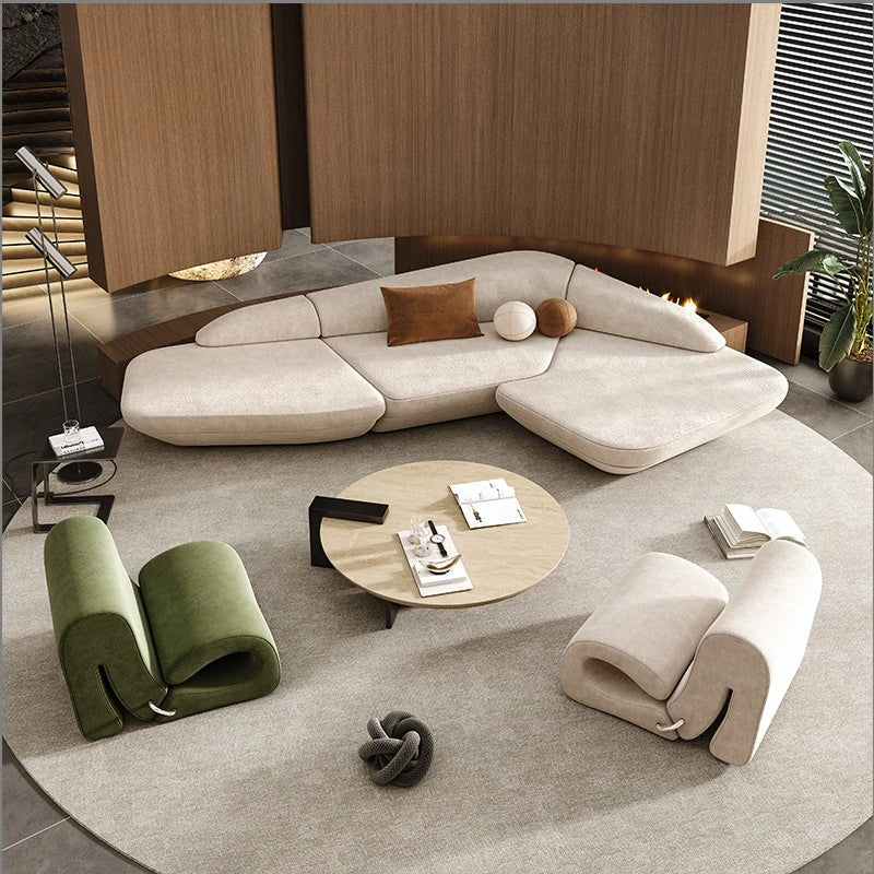 Maison Geometric Sectional Sofa - Luxury Designer Furniture
