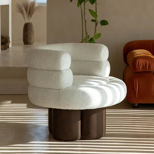 Kōzē Nordic Luxury Velvet Leisure Chair