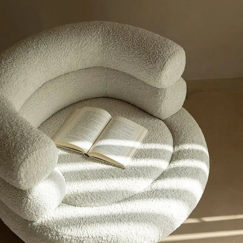 Kōzē Nordic Luxury Velvet Leisure Chair