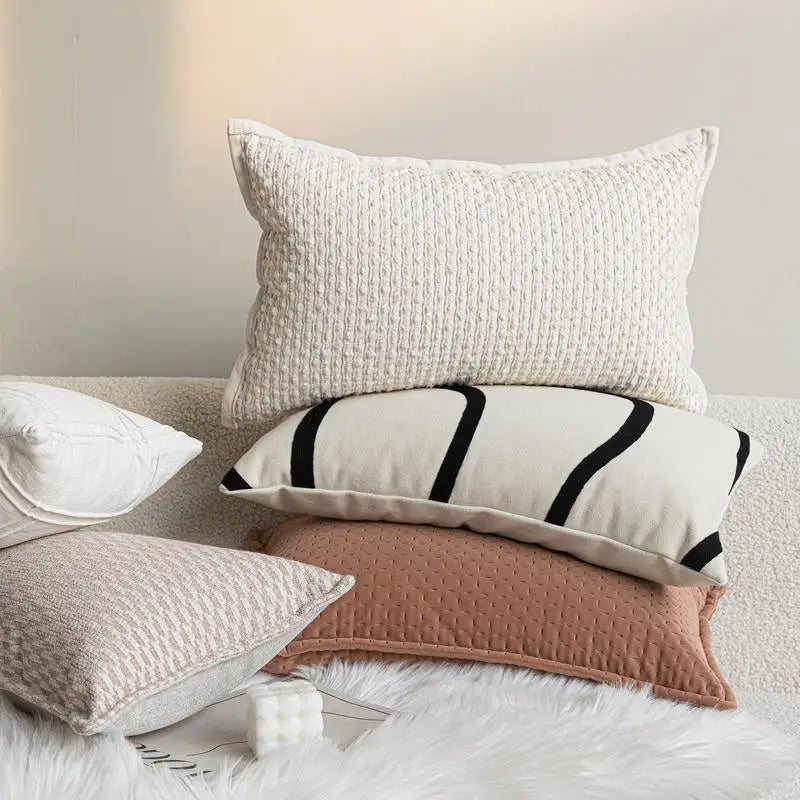Luxury Embroidered Cushion Covers - Designer Decorative Pillow Cases